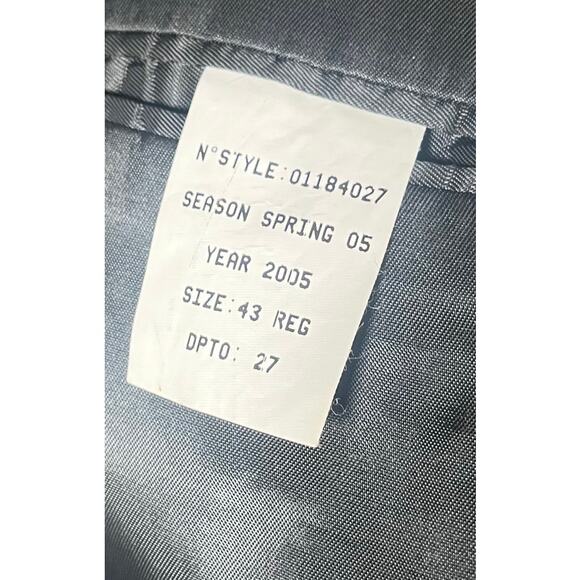 Brooks Brothers "346" Mens Size 43R Wool Blazer Navy Blue - Picture 12 of 12